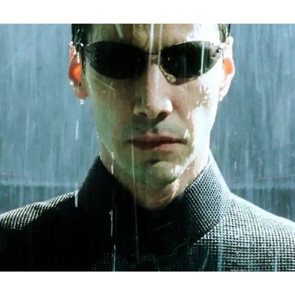 Fashion Cool The Matrix Neo Style Polarized Sunglasses Ultralight Rimless Men - Picture 11 of 12